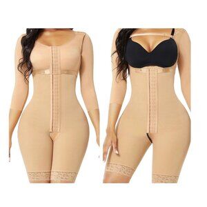 Hooks Straps Postpartum Full Body Shapewear Extreme Body Compression Lipo Faja